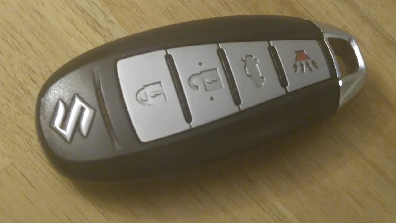 Suzuki Key Fob Battery Replacement - Easy Diy - Youtube