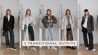 5 EASY TRANSITIONAL SPRING OUTFITS // Charlotte Olivia