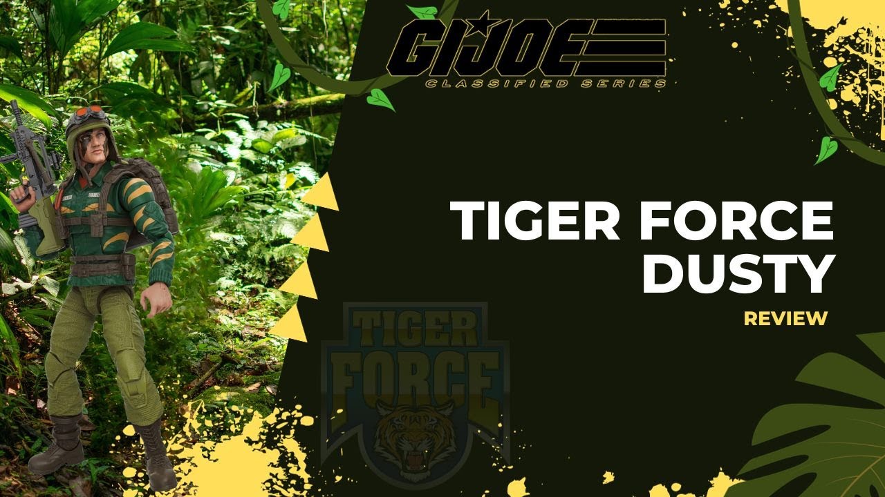 Unboxing & Review: G.I. Joe Classified Series - Tiger Force Dusty 6-Inch Figure | Detailed Look