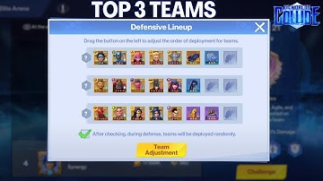 Best 3 Elite Arena Teams - DC Worlds Collide