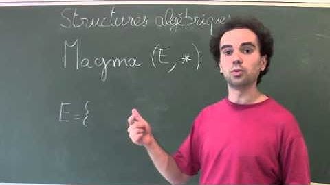 Structures algébriques 2 (Les magmas)