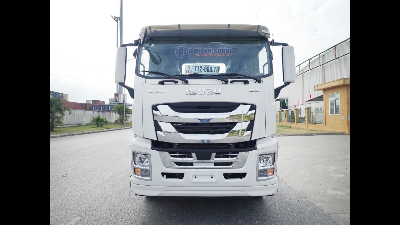 XE ĐẦU KÉO ISUZU GIGA, 2 CẦU MÁY 380HP - Ô TÔ AN SƯƠNG - youtube