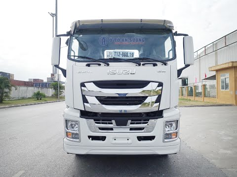 Video XE ĐẦU KÉO ISUZU GIGA, 2 CẦU MÁY 380HP - Ô TÔ AN SƯƠNG - youtube