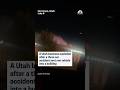 Car slams into Utah business triggering fire