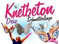 DIY || SCHMETTERLINGE aus KNETBETON | Betondeko | Schmetterling | how to do
