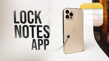How to Lock my Notes App on iPhone (tutorial)