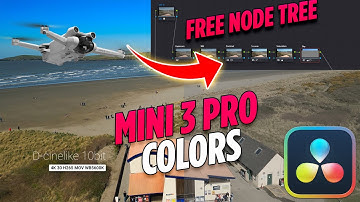 Hoe je de kleuren van je DJI Mini 3 Pro er fantastisch uit laat zien in Davinci Resolve - Gratis ...