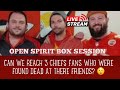 3 chiefs fans found dead  open spirit box live stream warning its loud