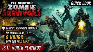 Yet Another Zombie Survivors - Rogue-like ispirato a Vampire Survivors - Uno sguardo veloce al gi... screenshot 3