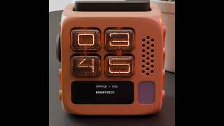 NEONIX Desktop Clock #blender #nixieclock #hardsurfacemodeling