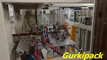 GURKI GPT-10 Compact sel-locking tray erector, tray former