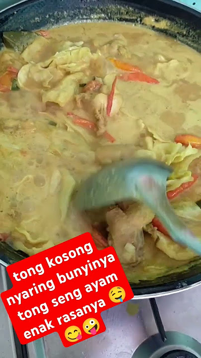 tong kosong nyaring bunyinya, tong seng ayam enak rasanya 🤤😋🤪#cooking #food #masakansimple #
