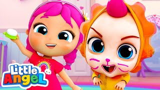 This is the Way We Play Pretend Song | Little Angel Kids Songs \& Nursery Rhymes