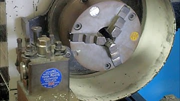 How to use the 3 jawed self centering chuck in the lathe