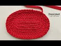 Simple Doormat Design🪭, Indoor Doormat, Carpet, Safety Pin Se Paydan Banana, Craft With Priya