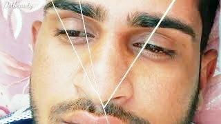 Nose threading | facial hair remove | easy and quick way  | Dotbeauty