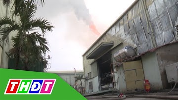 Bắc Ninh: Cháy lớn ở cụm công nghiệp, 3 người bị thương | THDT