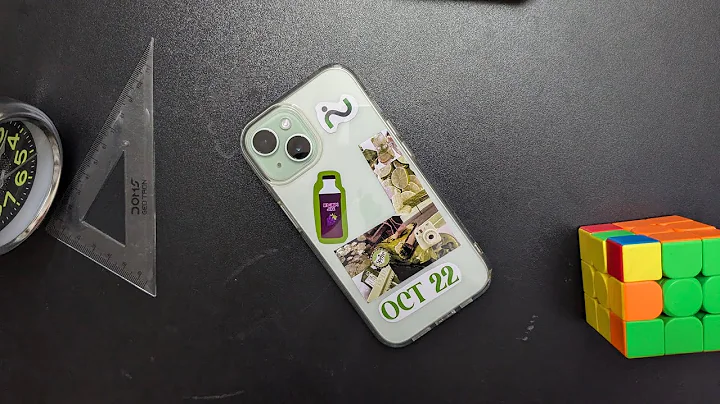 Making my iphone 15 more aesthetic✨🍀💚