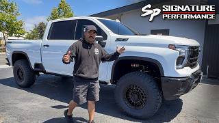 McGaughys 4" Kit, 37"s & 18x9 KMC Forged Wheels // Eric's 2026 Chevy 2500HD