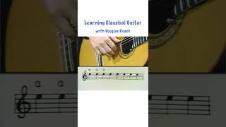 Learning Classical Guitar with Douglas Reach Vol 1 Lesson 1