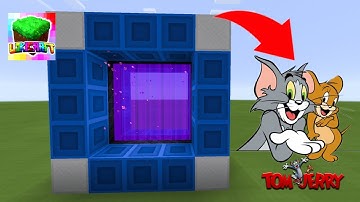 LOKICRAFT - How To Make PORTAL TO TOM AND JERRY DIMENSIONS IN LOKICRAFT