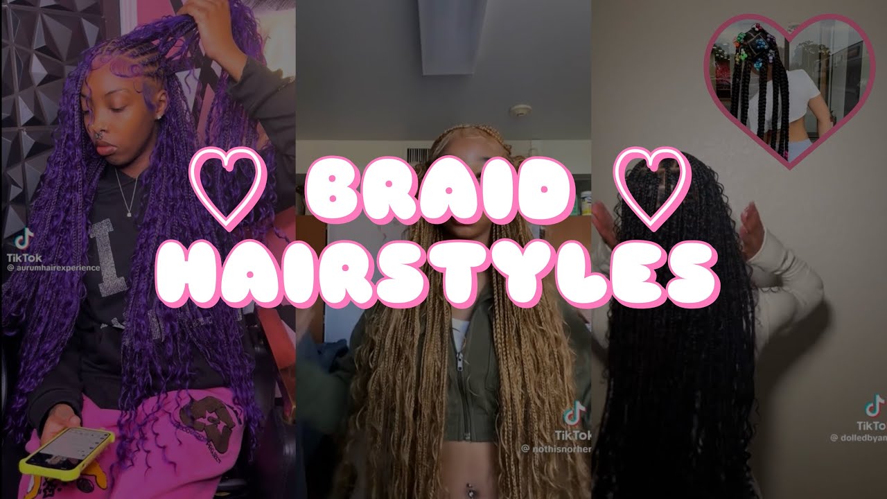 Braids inspo tiktok compilation ♥ black girls 2025, 2026 pt.2