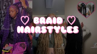 Braids inspo tiktok compilation ♥ black girls 2025, 2026 pt.2