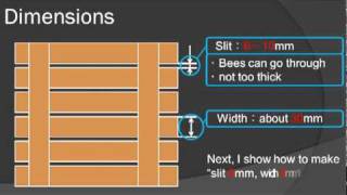 【Part3】How to make traditional bee hive of Japanese honeybee