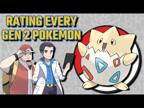 Rating Every Gen 2 Pokémon (ft. dribson)