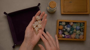 Clickety-clackety ASMR (Dice Show and Tell)