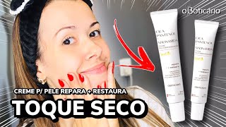 Testando * CREME MULTIRREPARADOR CICA PANTENOL + NIACINAMIDA* Botik | O Boticário