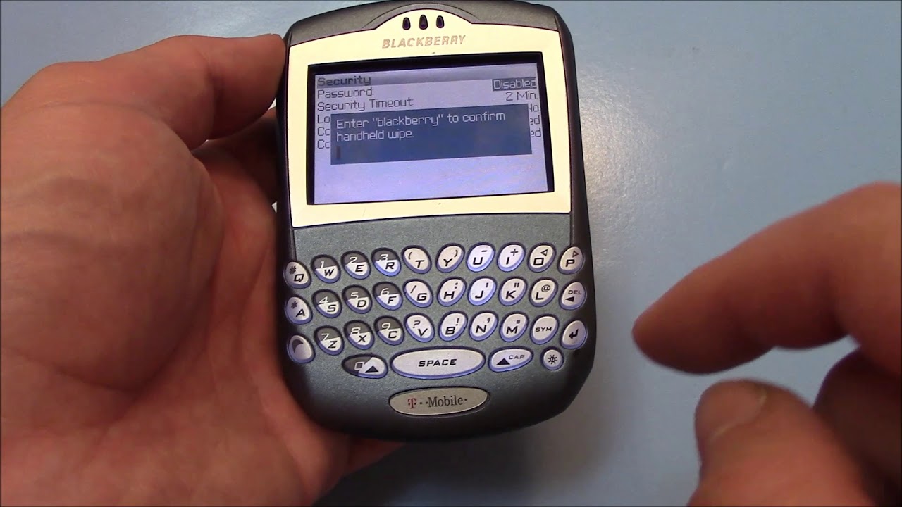 blackberry 7290 faire une erreur 365