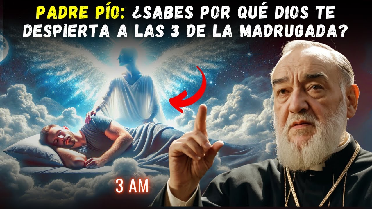 PADRE PÍO: DESCUBRE POR QUÉ DIOS TE DESPIERTA A LAS 3 DE LA MADRUGADA ...