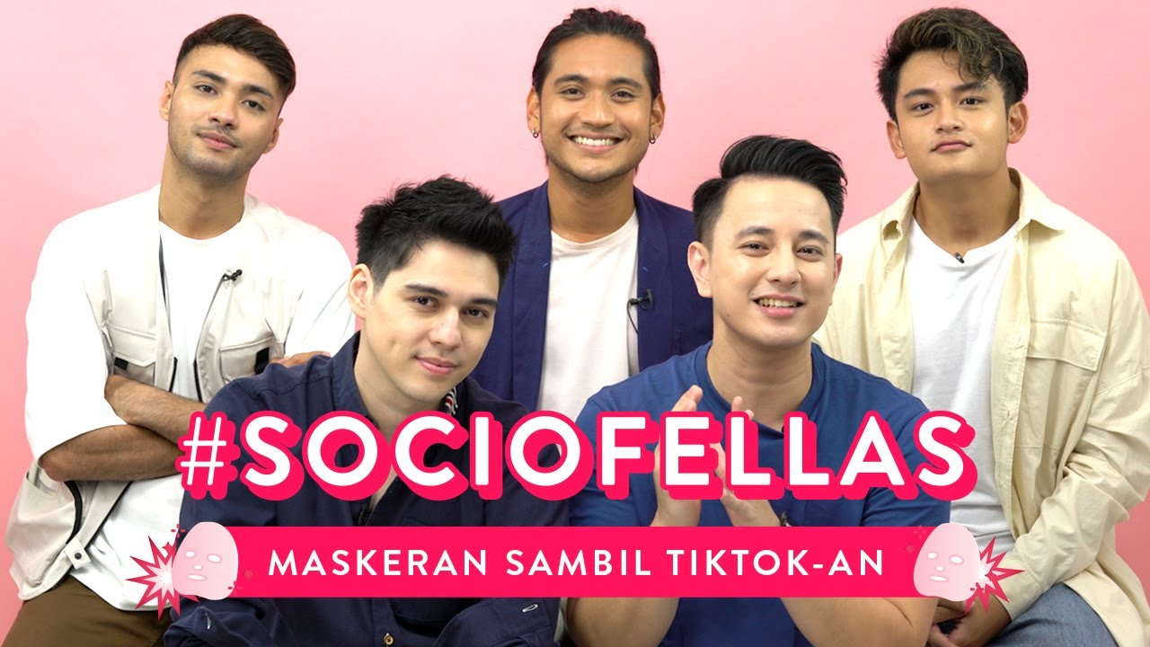 Sociofellas Maskeran Sambil Tiktokan | Sociofellas Beauty Try Out