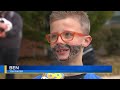 Elementary student dresses as 69 News' Tom Rader for Halloween