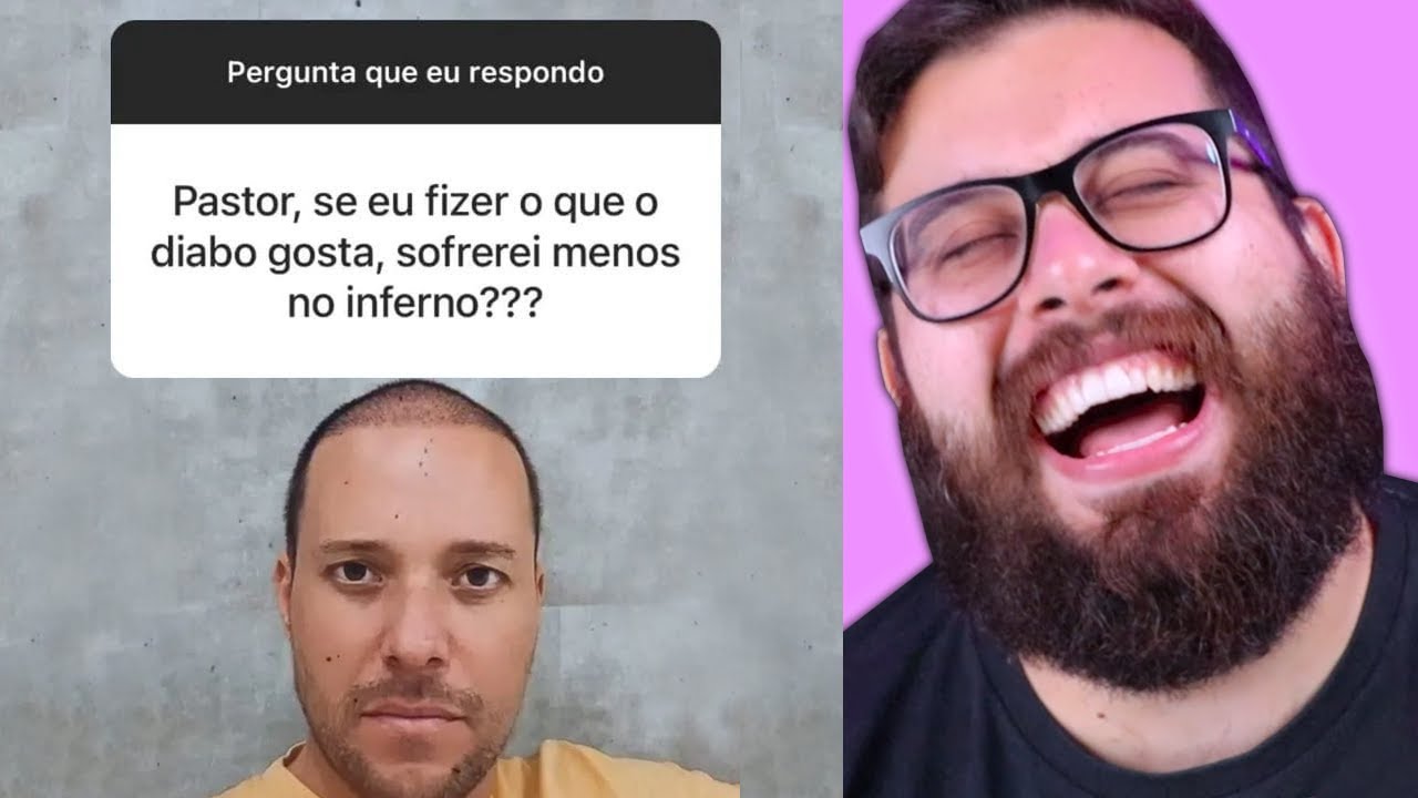 Pastor, se eu fizer o que o diabo gosta, sofrerei menos no inferno