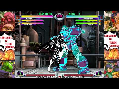 MvC2 Mvci Umvc3 SCRUBBY MSP vs TLELOC (NULDC BEAR)  pt 1