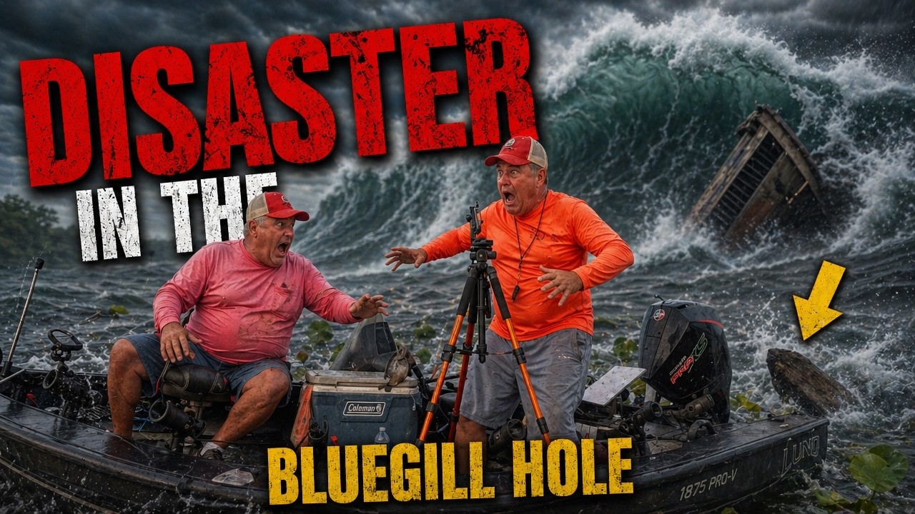 Disaster in the Bluegill Hole - YouTube
