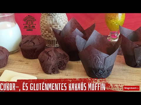 Videó: Cukormentes Banán Muffin - Lépésről Lépésre Fotóval