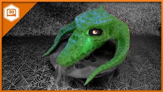 D&D Smokey Dragon Skull @adafruit #3DPrinting #timelapse #adafruit