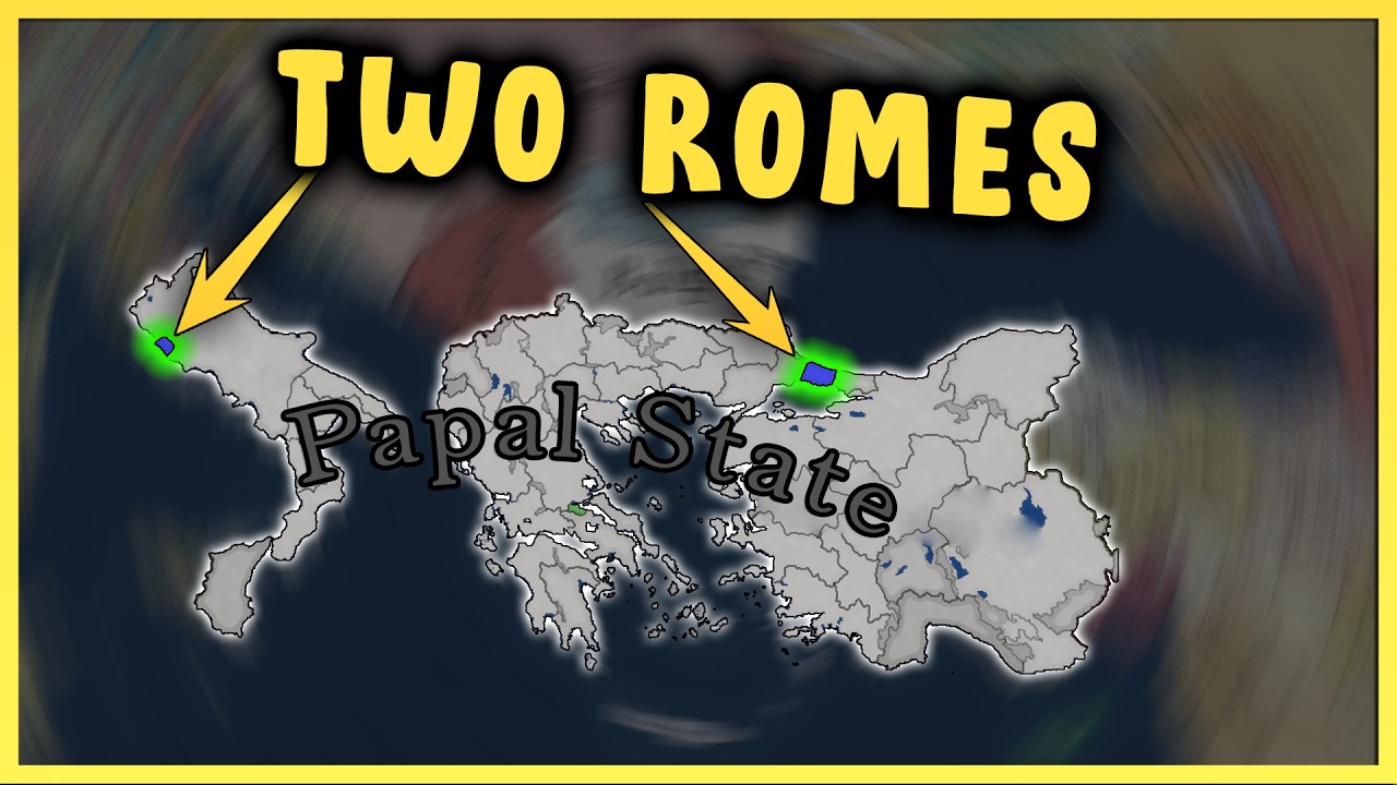 Creating a Kingdom of Two Romes in EU5