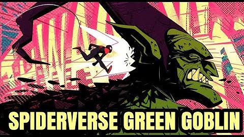SPIDERVERSE GREEN GOBLIN FUNKO POP