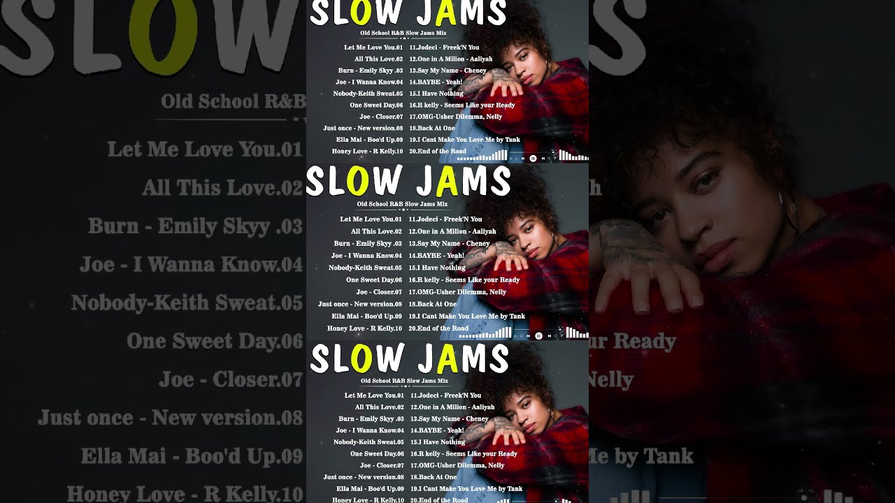 80S 90S R&B SLOW JAMS MIX - Boyz II Men ,S.O.S. Band, Brian