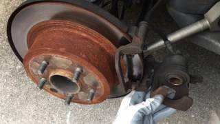 Nissan Altima Rear Brake Pads Replacement (2007  2012)