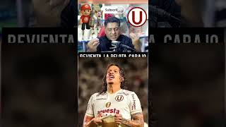 UNIVERSITARIO, WILLIAMS RIVEROS REVIENTA LA PELOTA CARAJO