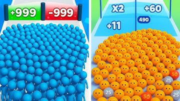 Count Masters Vs Food Run 🍔🍔🍔 Walkthrough All New Max Update Mobile Gameplay OG2358