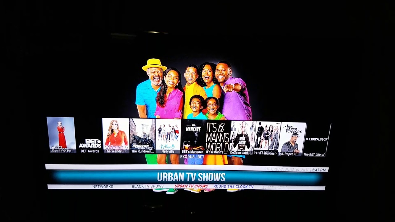 How to find Urban TV Shows on OneGeek YouTube