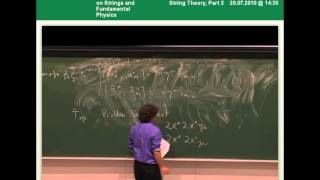 Neil Lambert - Introduction to String Theory, Part 2