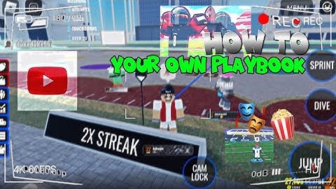 How To Make a Fire Playbook🔥in Ultimate Football ￼