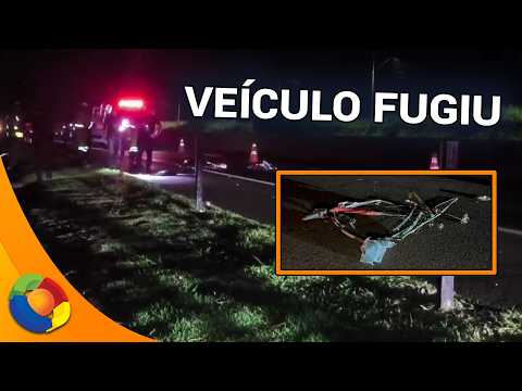 Ciclista m0rr3 em grave acidente na SP-255 próximo a Américo Brasiliense